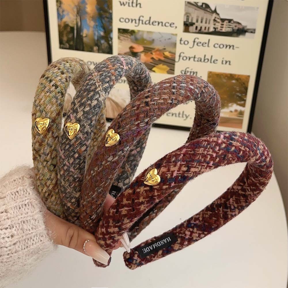 Vintage Fashion Nz - Moda Kadın Sonbahar Kış Kamelya saç