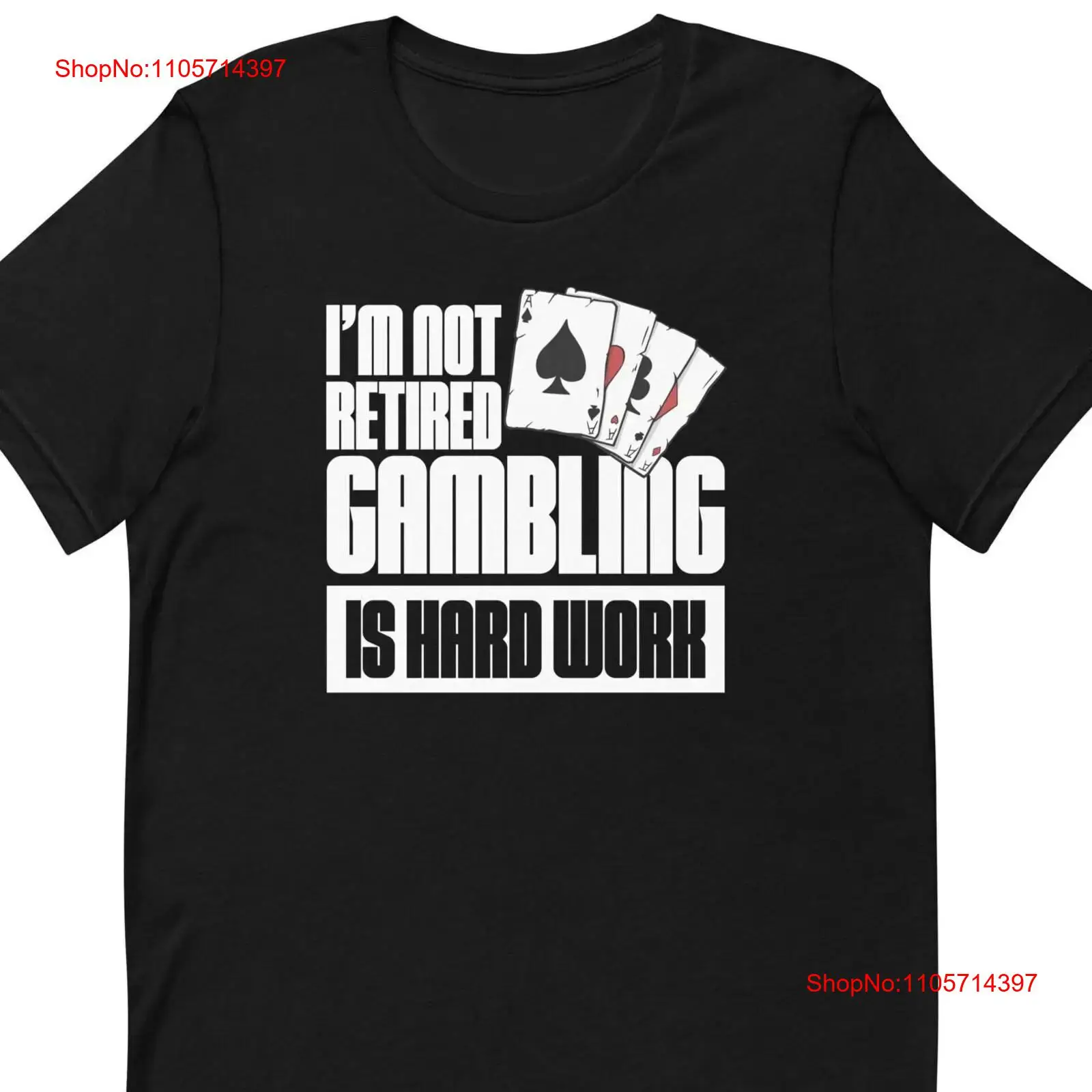 Vintage Fashion Las Vegas - Kumar Tişörtü Casino Poker Oyuncusu Las