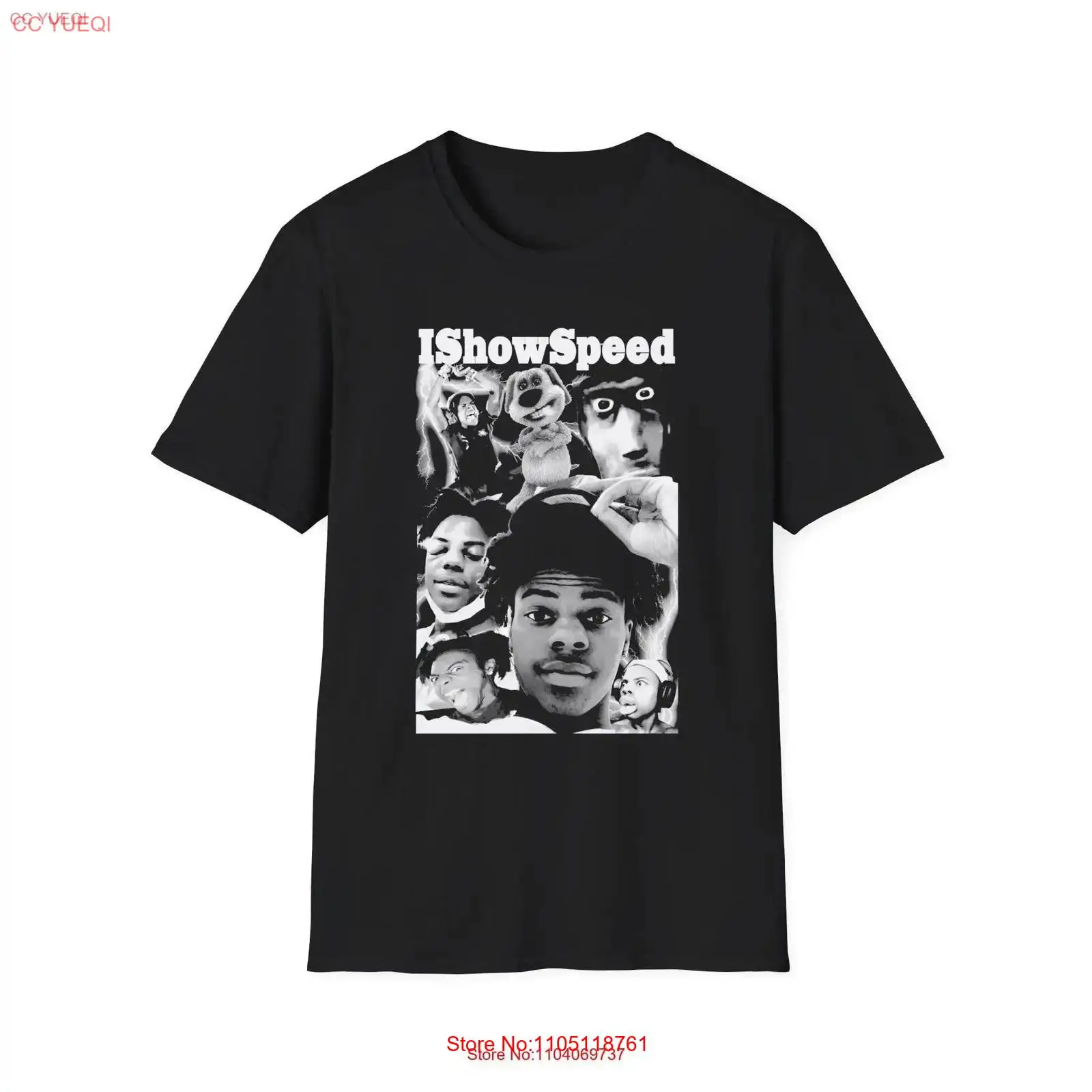 Vintage Fashion Youtubers - IShowSpeed Tişört Ürünleri Fan Bootleg Speed