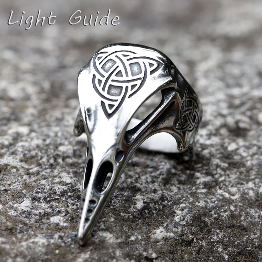 Vintage Fashion Guide - 2023 Vintage Celtic düğüm Totem yüzük