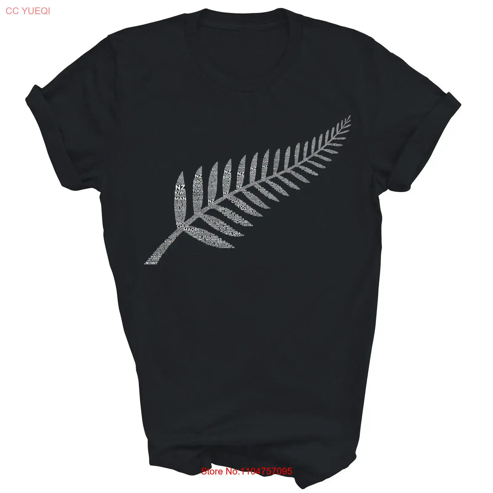 Vintage Fashion Nz - Fern Yeni Zelanda Kiwis Maori Nz