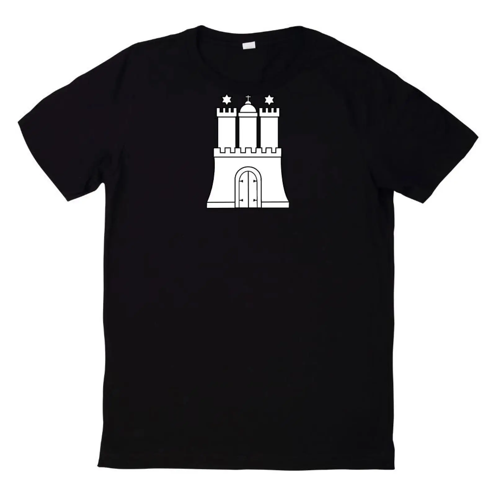 Vintage Fashion Hamburg - Tişört Hamburg Hamburger Wappen Hatıra Hediyesi