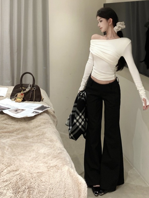 Seksi Kadın Stili Uzun Kollu T - Vintage Fashion Years incelemesi ve fiyatı