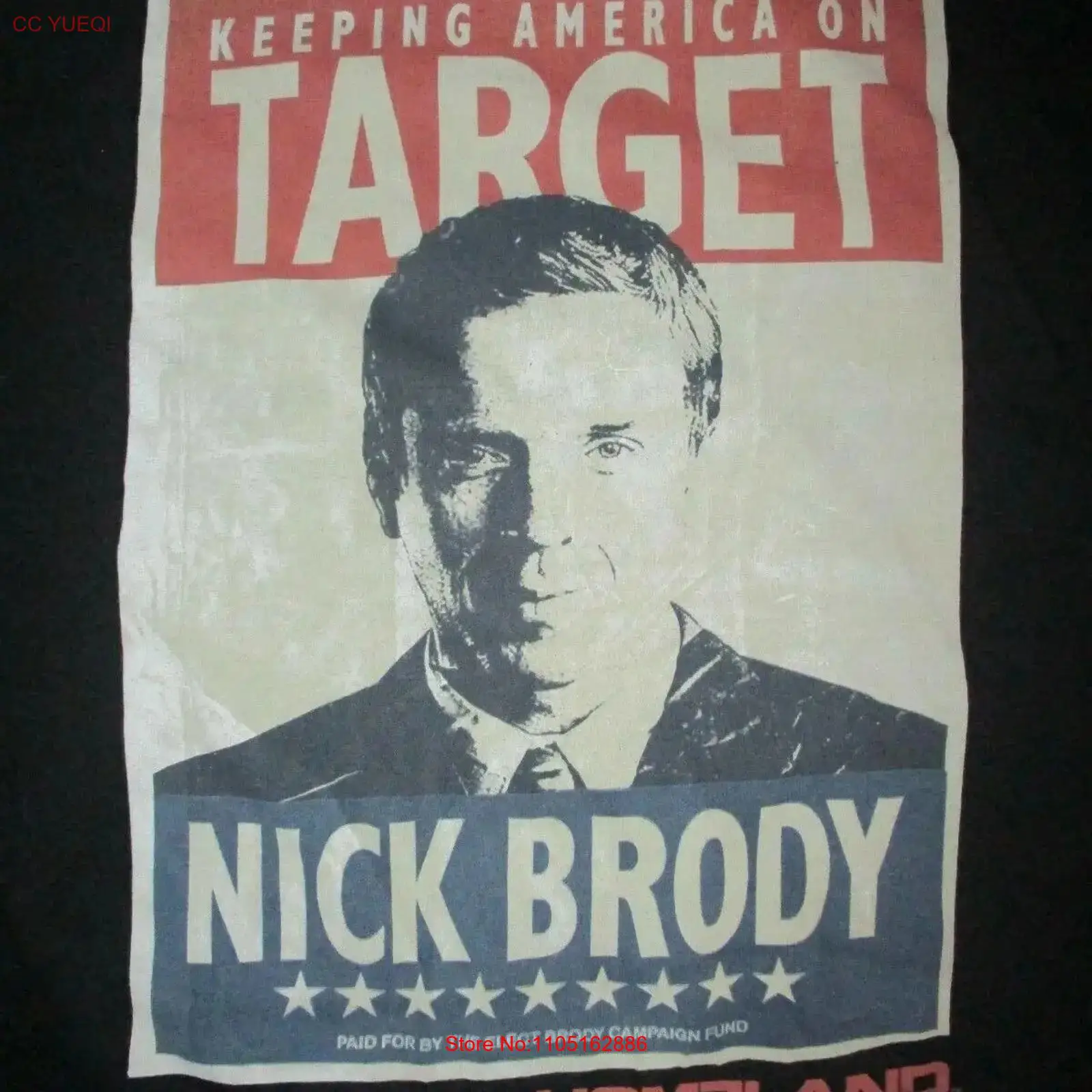 HOMELAND NICK BRODY T SHIRT Ka - Vintage Fashion Campaigns incelemesi ve fiyatı