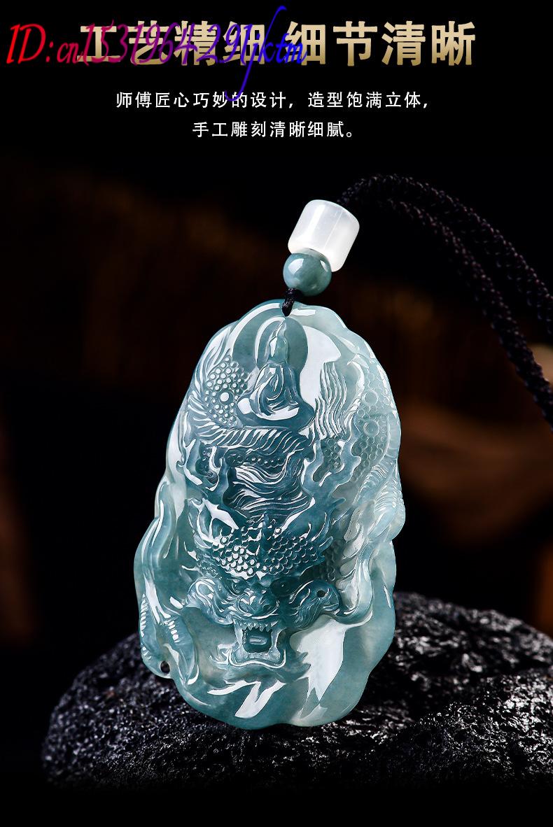 Doğal Birmanya Jadeite Ejderha - Vintage Fashion Jewelry Necklaces incelemesi ve fiyatı
