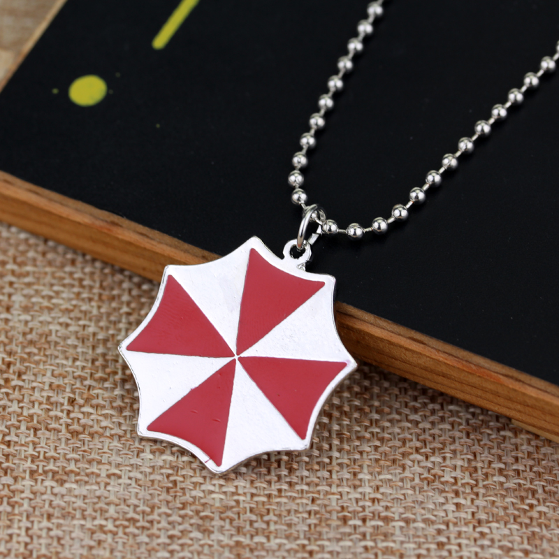 Vintage Moda Kırmızı Şemsiye K - Vintage Fashion Jewelry Necklaces incelemesi ve fiyatı