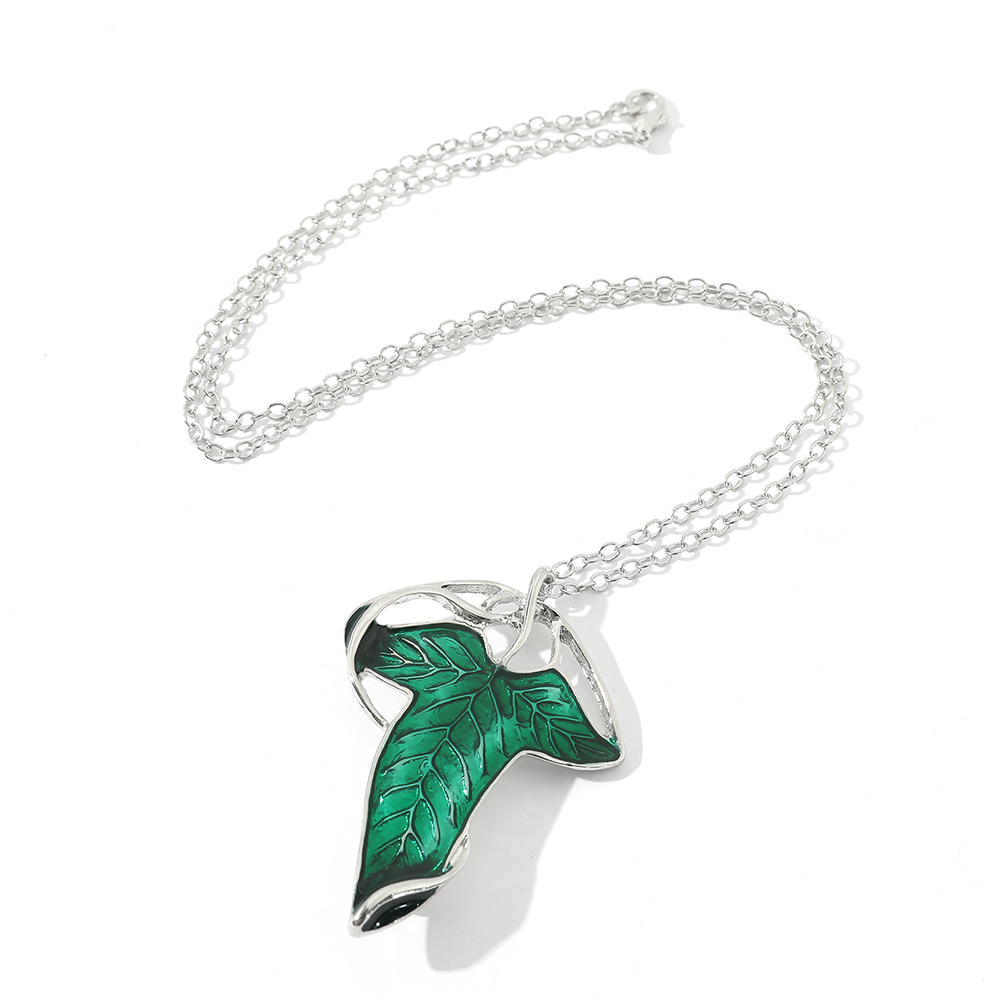 Vintage Yeşil Yaprak Kolye Kol - Vintage Fashion Jewelry Necklaces incelemesi ve fiyatı