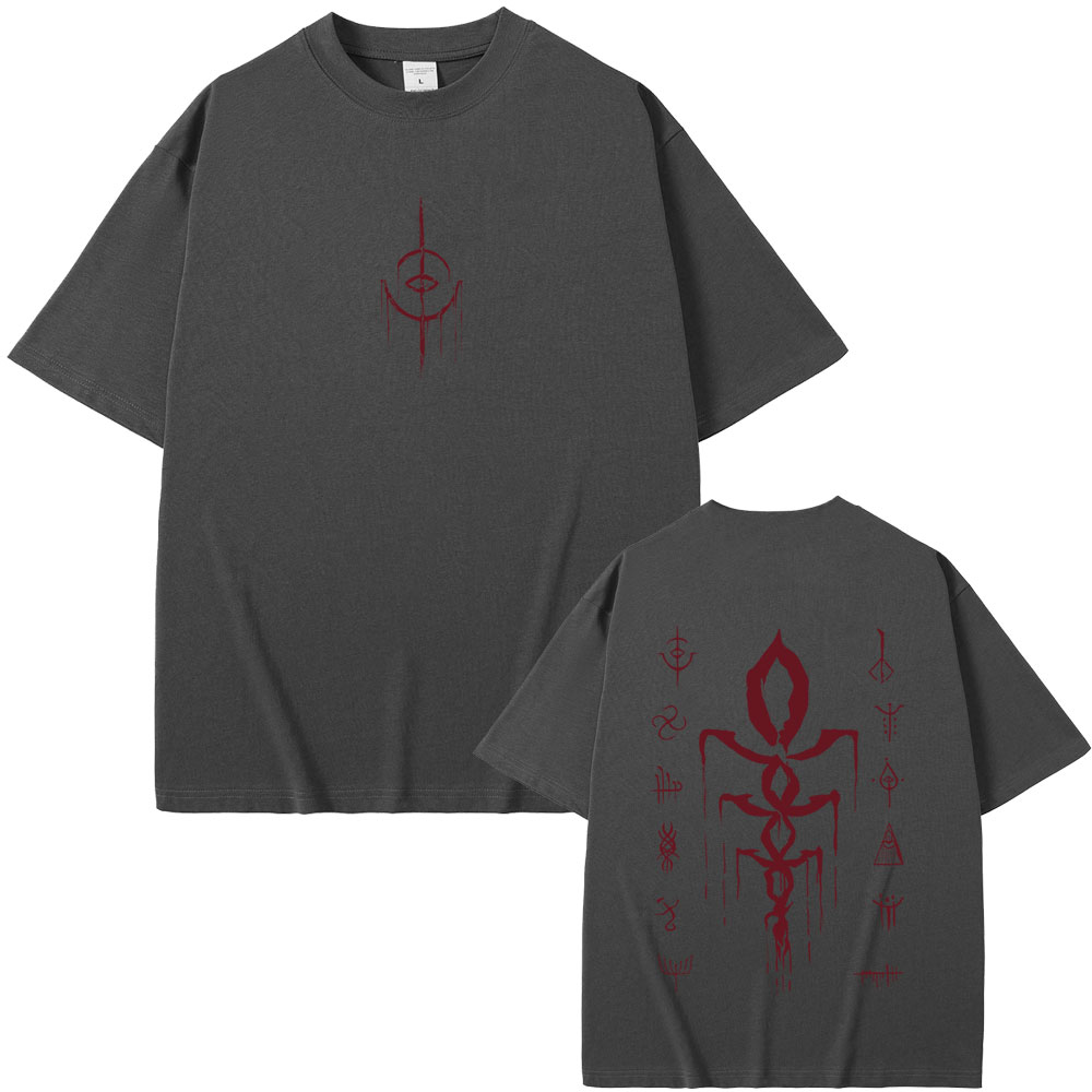 Oyun Bloodborne Logo Baskı T-s - Vintage Fashion Game incelemesi ve fiyatı