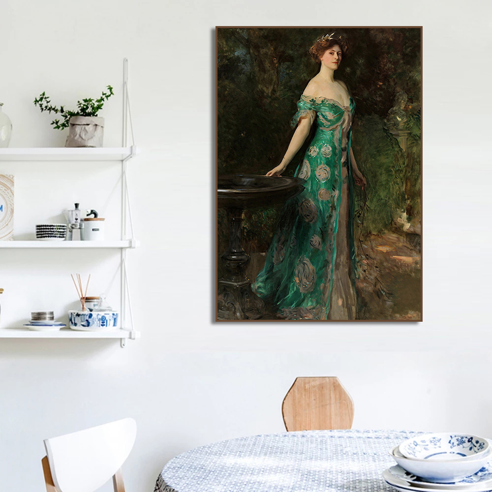 Rönesans Kadın Portre Posteri  - Vintage Vogue Fashion Poster incelemesi ve fiyatı