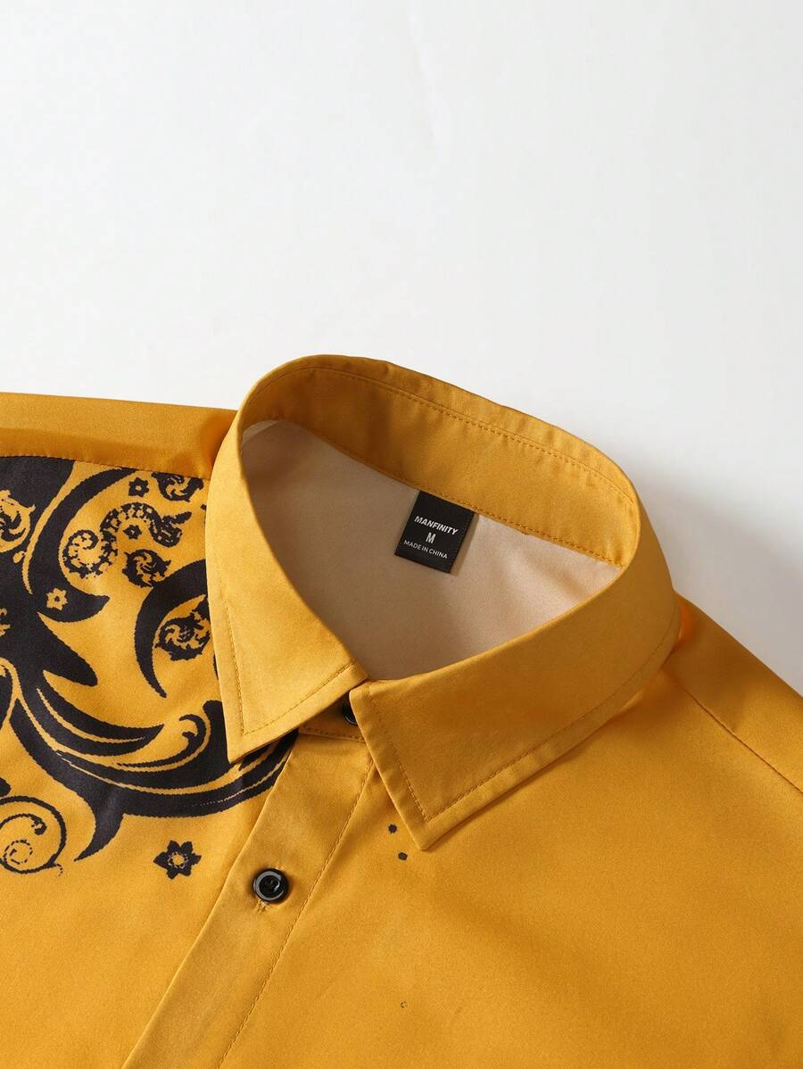 Manfinity Homme Erkek Günlük R - Printed Floral Shirt incelemesi ve fiyatı