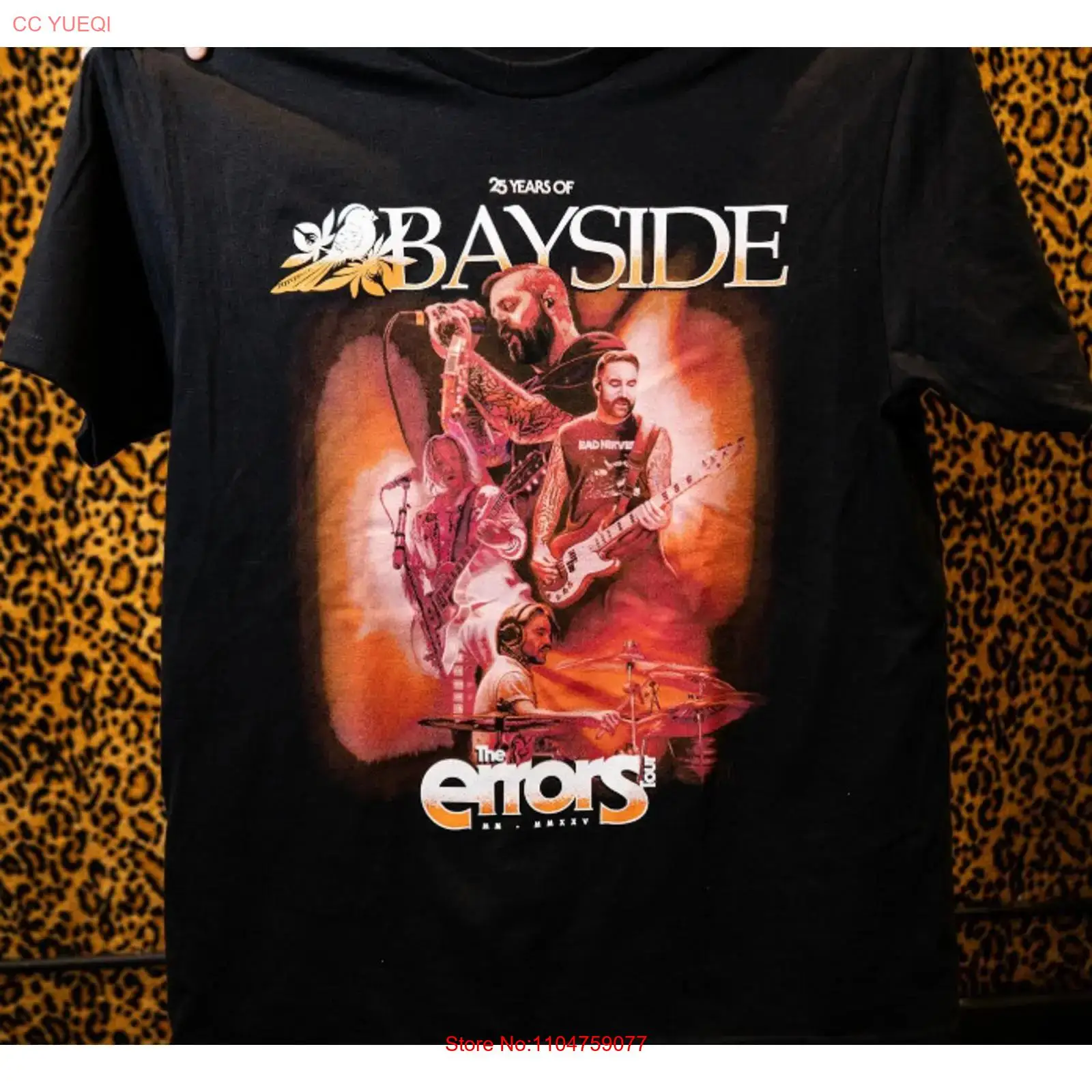 Bayside The Errors Tour 2025 2 - Vintage Fashion Years incelemesi ve fiyatı