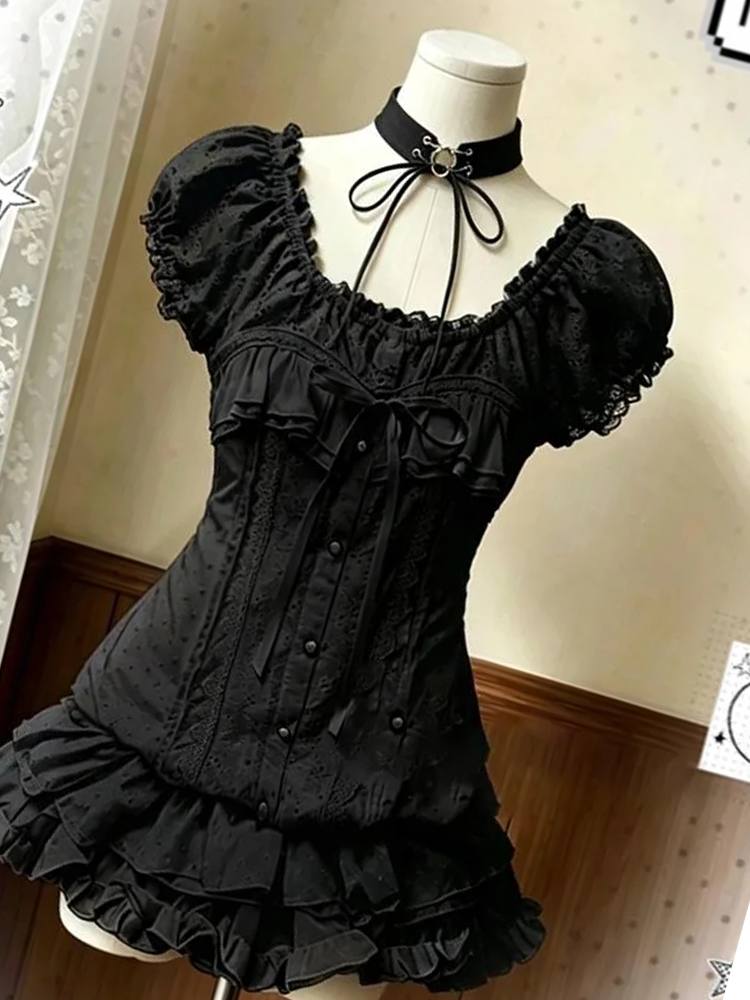 Vintage Kabarık Kısa Kollu Göm - Vintage Fashion Years incelemesi ve fiyatı