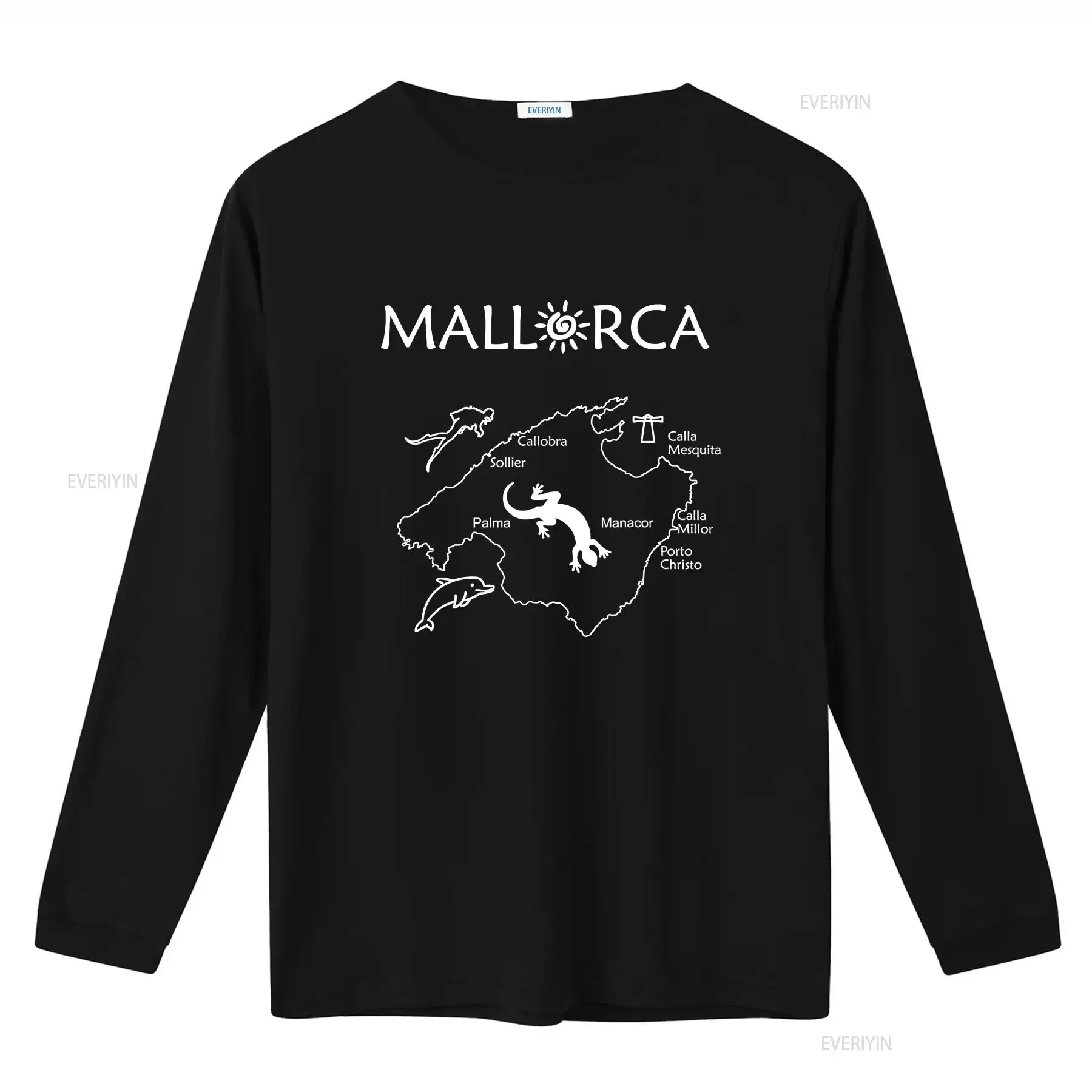 Mallorca Haritası Tişörtü Seya - Vintage Fashion Guide incelemesi ve fiyatı