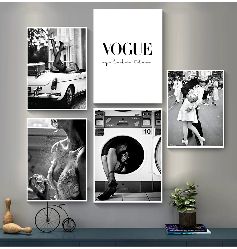 Kadın Resimleri Oturma Odası i - Vintage Vogue Fashion Poster incelemesi ve fiyatı