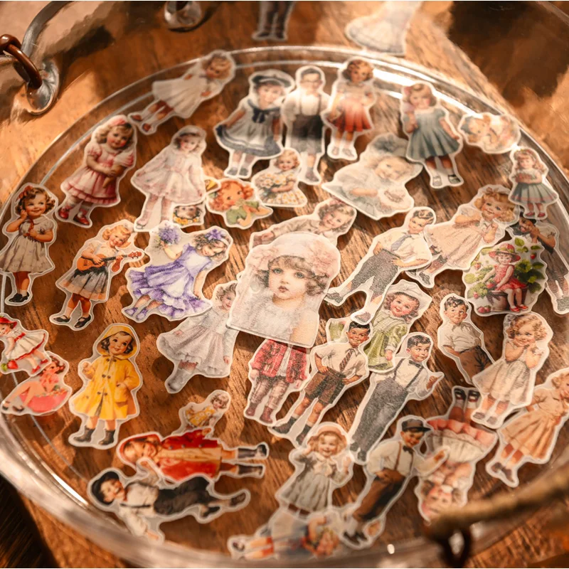 50 adet Vintage Çocuklar Kağıt - Vintage Fashion Dolls incelemesi ve fiyatı